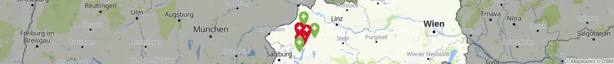 Map view for Pharmacies emergency services nearby Ried im Innkreis (Ried, Oberösterreich)